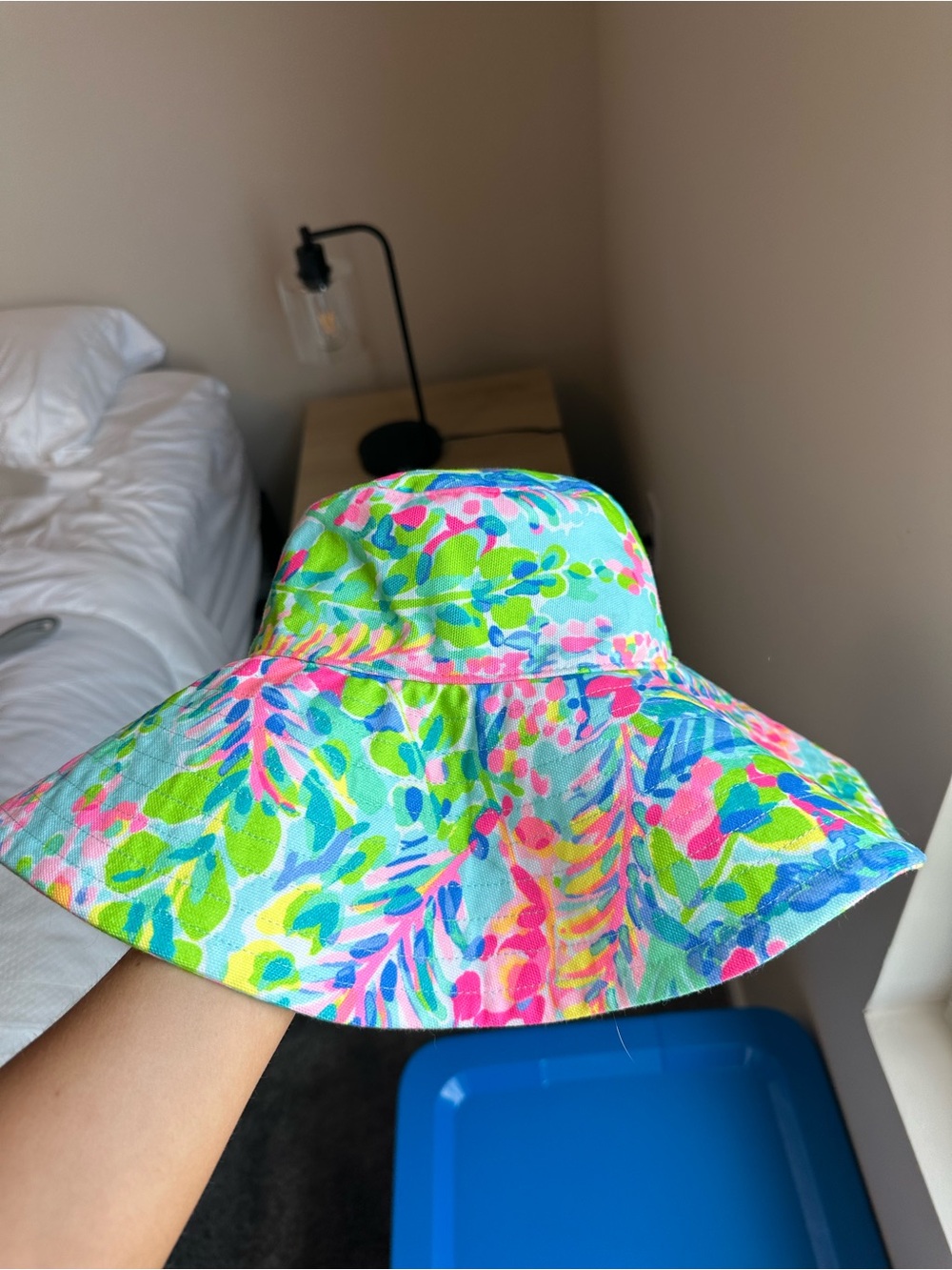Lilly Pulitzer Catch The Wave Multi Hat Beach Sun